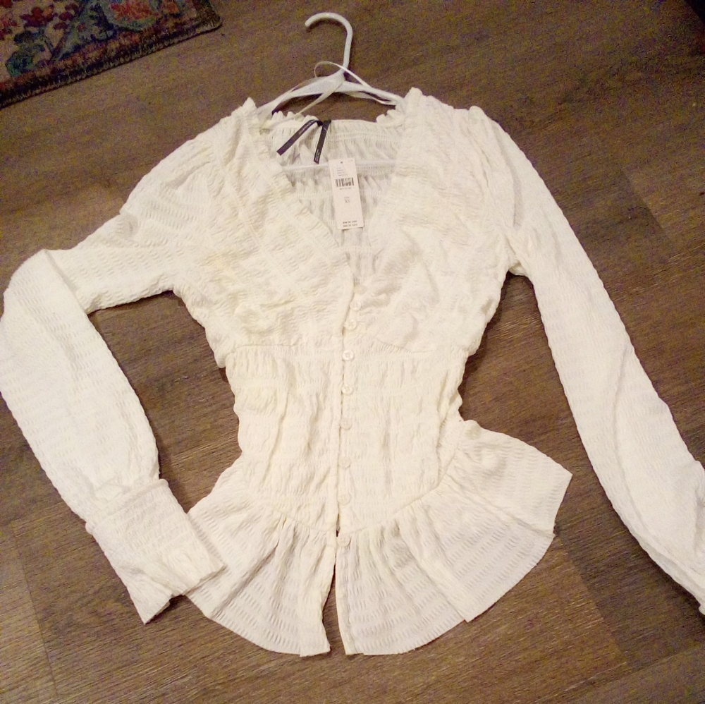 Anthropology Long Sleeve Top